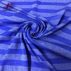 30d 50% Polai 50% Cation Dhá thaobh Stripe Stretch Fabraic