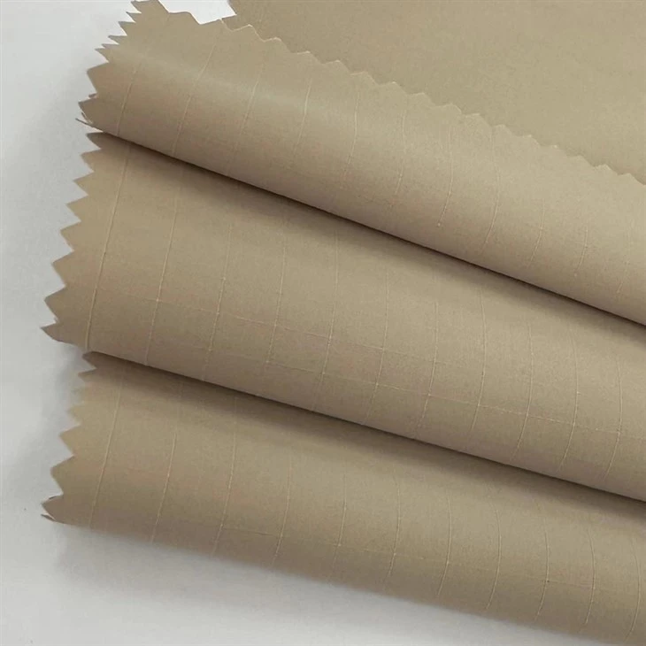 30/50 Weft Stretch Plaid SORONA Fabric